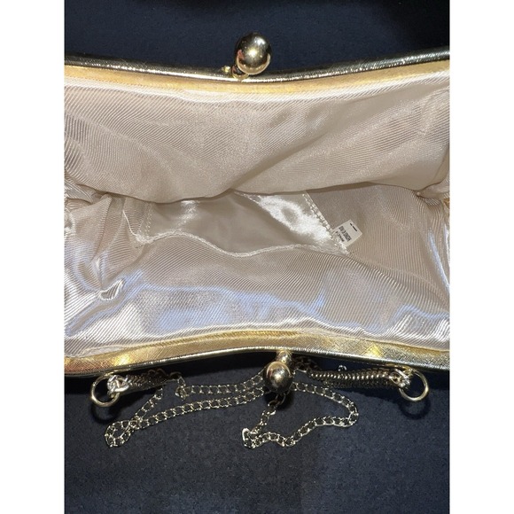 Vintage Beaded Handbag Purse Evening Bag Made In Hong Kong. Gold Tone Closure - Picture 14 of 14